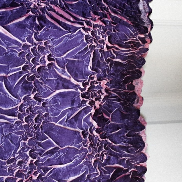 Magic Scarf Wrinkle Free Expandable Purple Top w Pink Undertones sz X L to 2x. - Picture 7 of 10